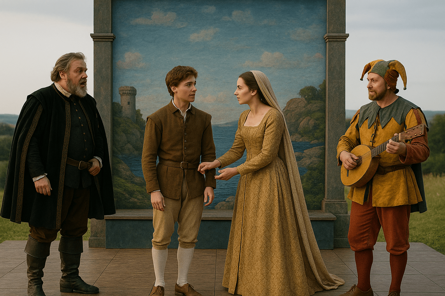 performing twelfth night
